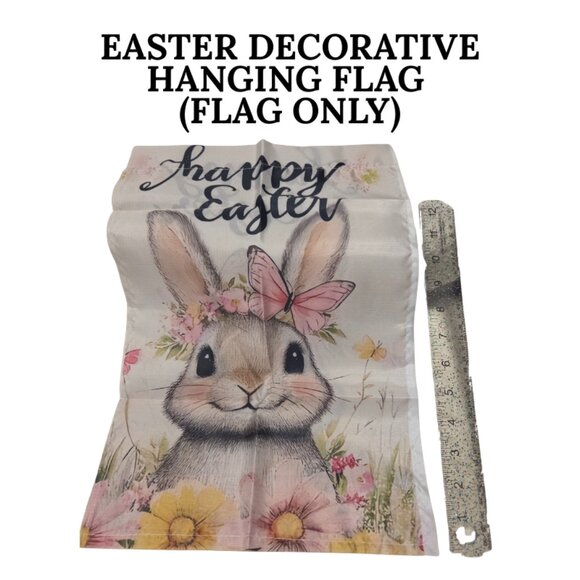 DECORATIVE HANGING EASTER FLAG (FLAG ONLY) - Picture 1 of 1